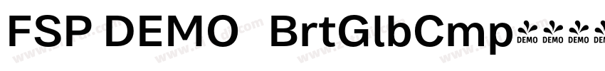 FSP DEMO   BrtGlbCmp字体转换
